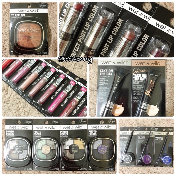 Wet N Wild Fergie Makeup Bundle Lot Set - Picture 1 of 12